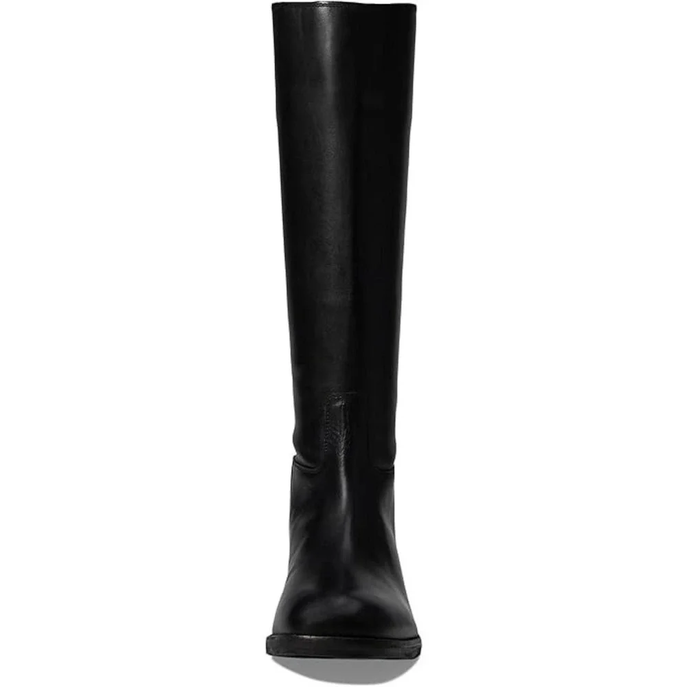 Free People™ (Women's 6.5‎ M) (EU 37) Everly™ Equestrian Boot in Faded Black